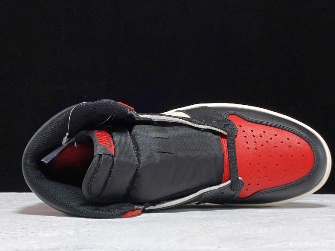 1 Bred 555088-610 High Toe Retro OG Air Jordan 0617